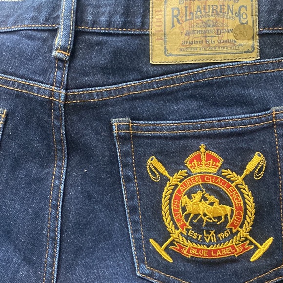 RALPH LAUREN BLUE LABEL THOMPSON 650 STRETCH JEANS SIZE 29 HOT - Picture 6 of 12